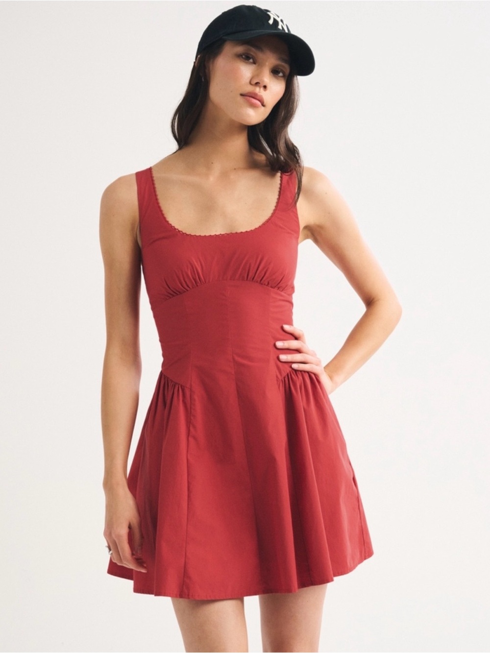 Abercrombie & Fitch Red Dylan Mini Dress